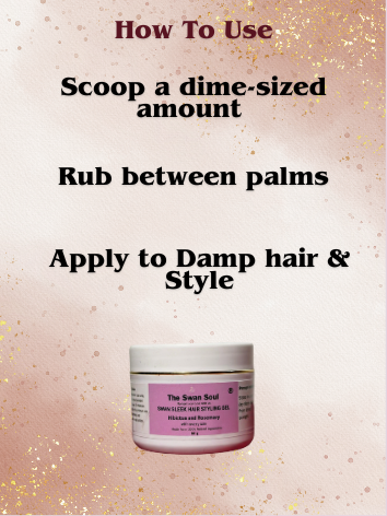Swan Sleek Hair Styling Gel