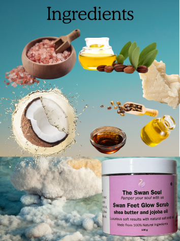Swan Feet Glow Scrub
