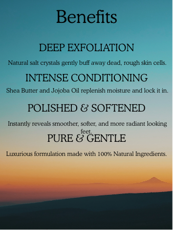 Swan Feet Glow Scrub