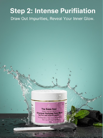 Daily Defense: Clear, Calm & Confident 2-Step Charcoal Purifying Kit - Mens Care