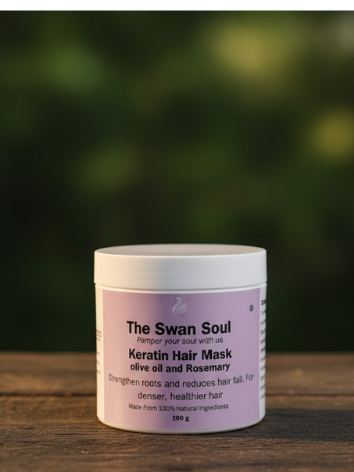 Keratin Hair Mask (Olive Oil and Rosemary)