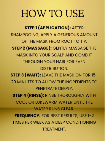 Keratin Hair Mask (Olive Oil and Rosemary)