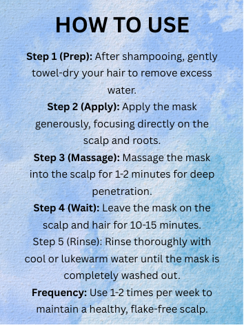 Derma Scalp Anti-Dandruff Hair Mask