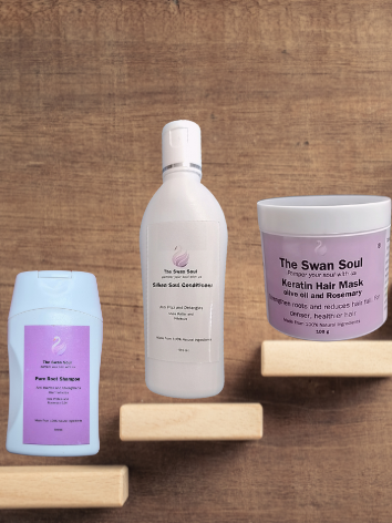 Strength & Shine: The Renewal System 3-Step Hair Kit for Transformed Hair