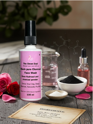 Black Pure Charcoal Face Wash