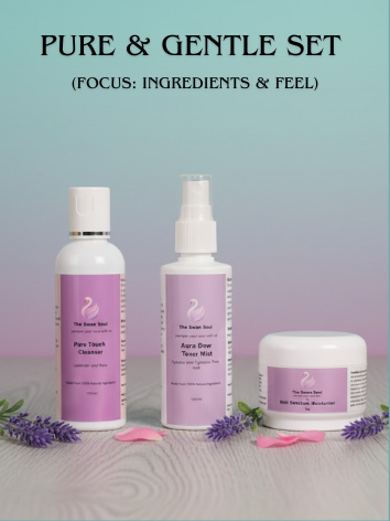 Daily Radiance Skincare Kit: Cleanser, Toner & Moisturizer