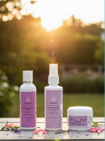 Daily Radiance Skincare Kit: Cleanser, Toner & Moisturizer