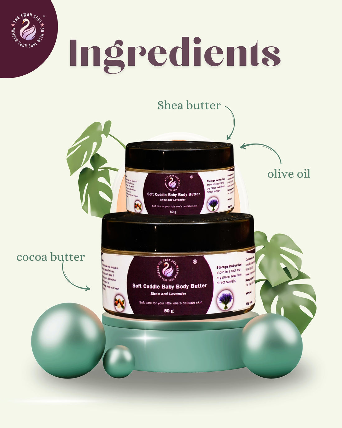 Soft Cuddle Baby Body Butter