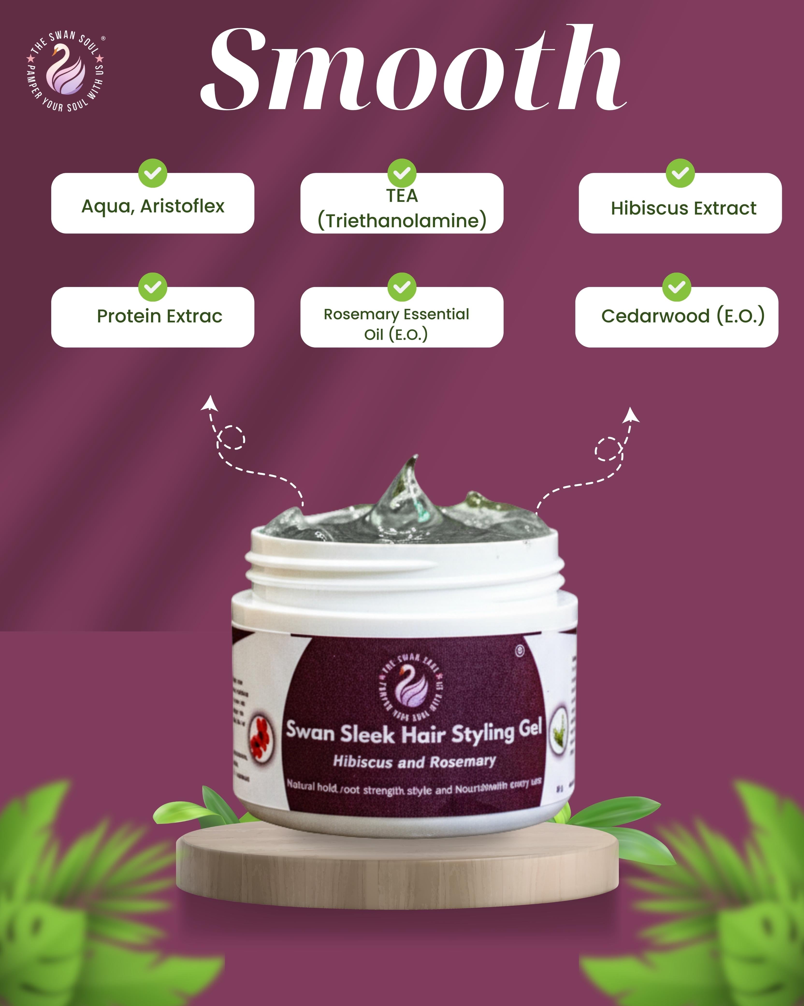 Swan Sleek Hair Styling Gel