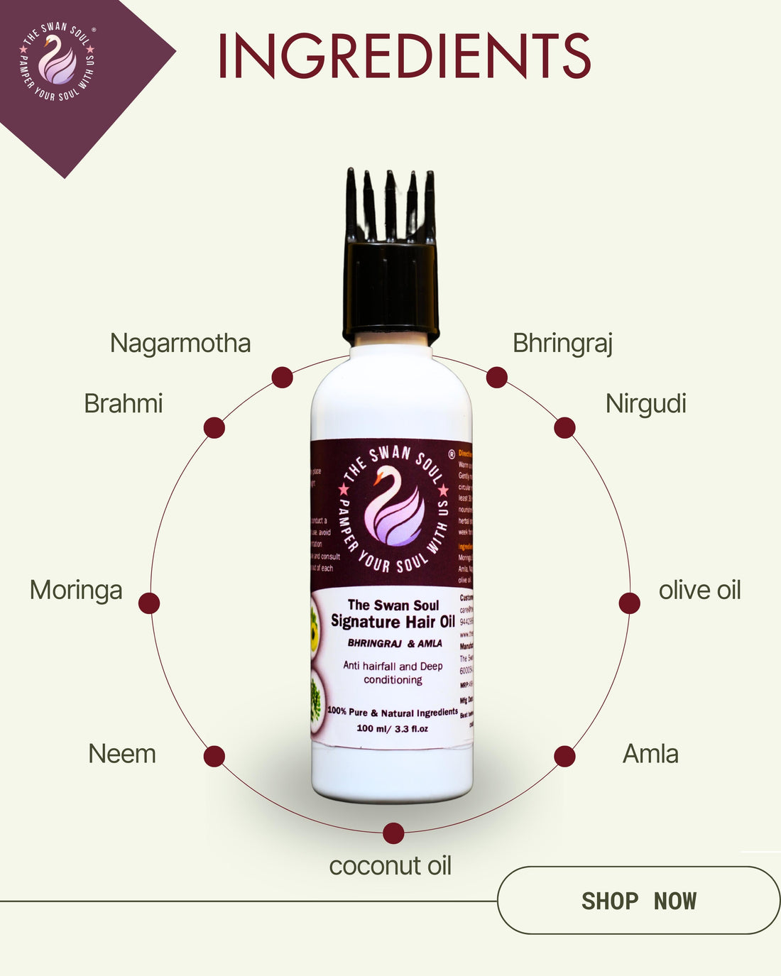 Swan Soul Signature Hair oil