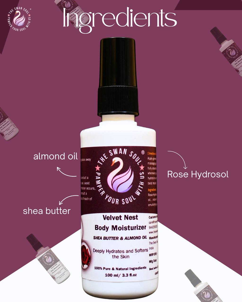 Velvet Nest Body Moisturizer