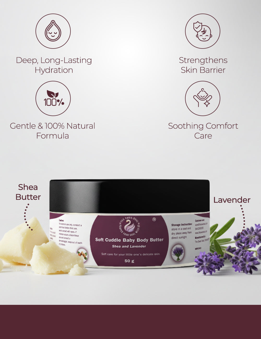 Soft Cuddle Baby Body Butter