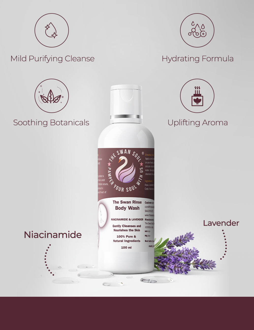 The swan Rinse Body wash