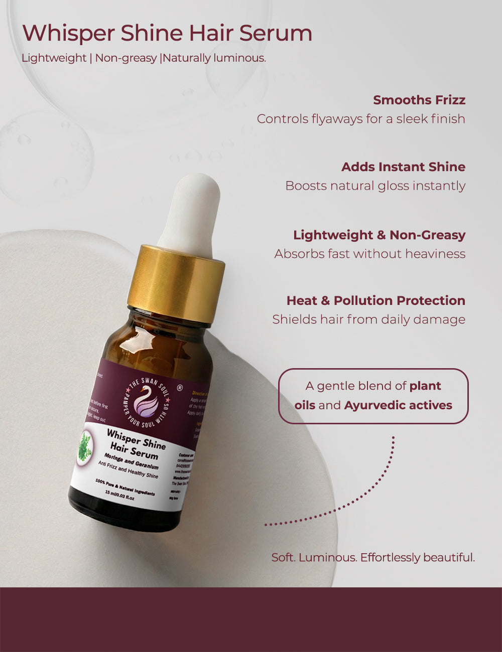 Whisper Shine Hair Serum